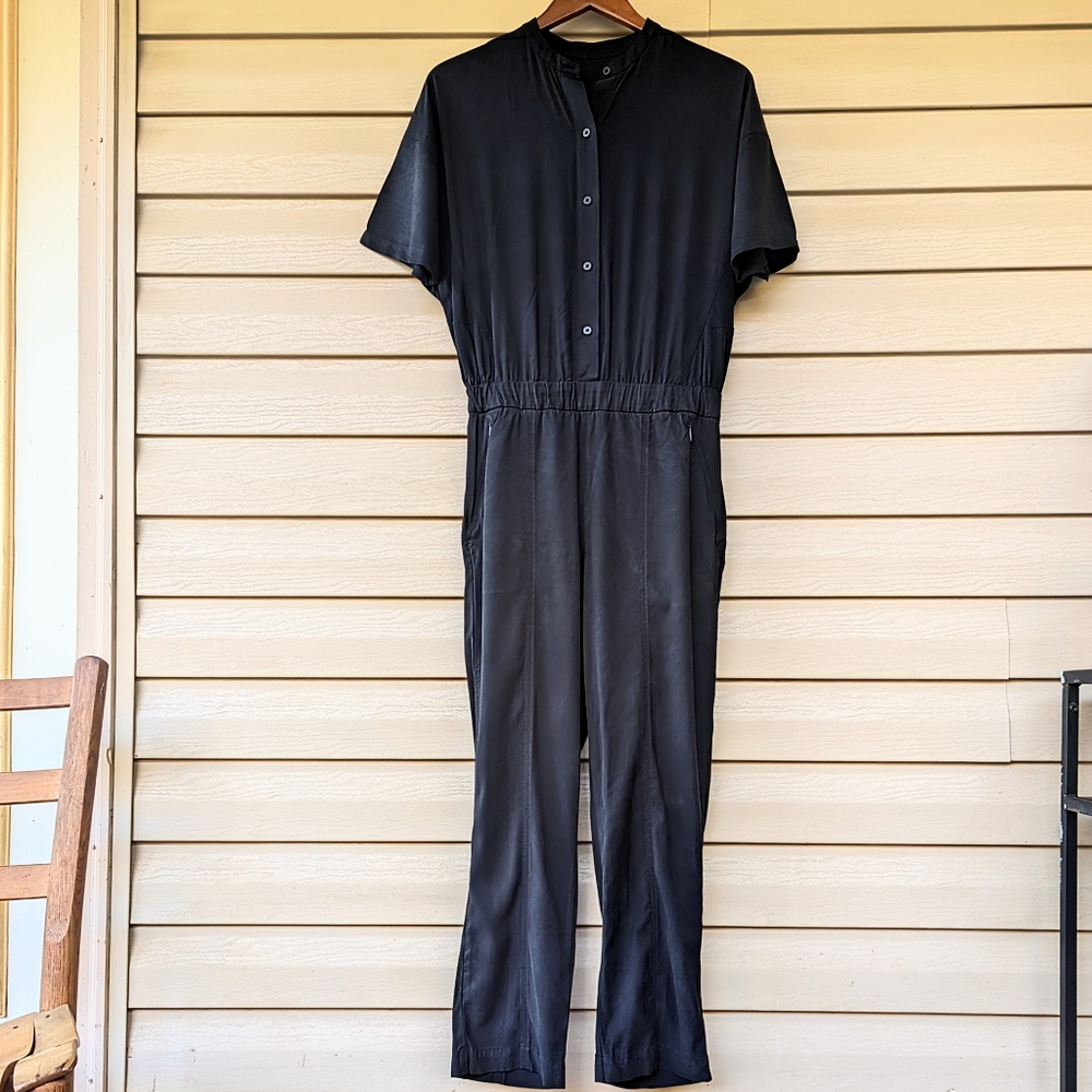Lululemon Perfectly Poised Black Jumpsuit (s8)